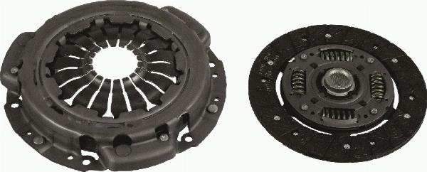 SACHS 3000 950 670 - Kit frizione www.autoricambi360.it