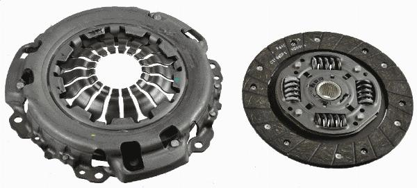 SACHS 3000 950 672 - Kit frizione www.autoricambi360.it