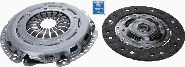 SACHS 3000 950 068 - Kit frizione www.autoricambi360.it