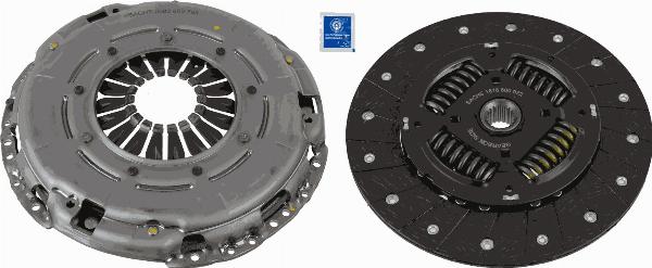 SACHS 3000 950 842 - Kit frizione www.autoricambi360.it