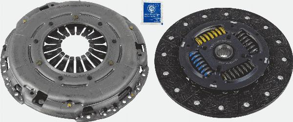 SACHS 3000 950 867 - Kit frizione www.autoricambi360.it