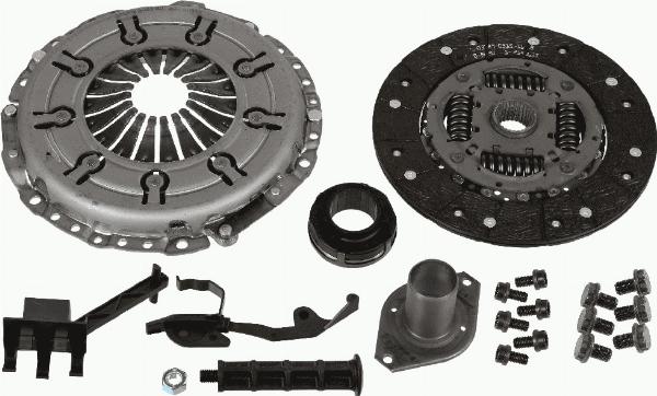 SACHS 3000 950 754 - Kit frizione www.autoricambi360.it