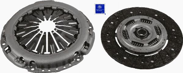 SACHS 3000 951 554 - Kit frizione www.autoricambi360.it