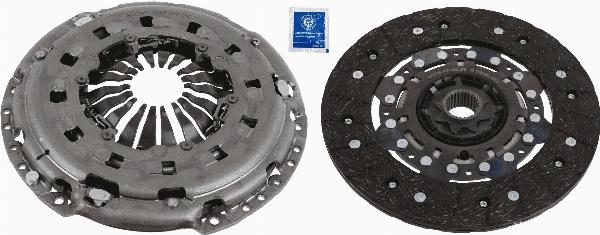 SACHS 3000 951 667 - Kit frizione www.autoricambi360.it