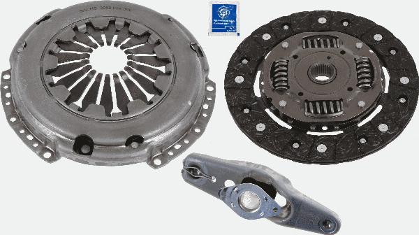 SACHS 3000 951 624 - Kit frizione www.autoricambi360.it