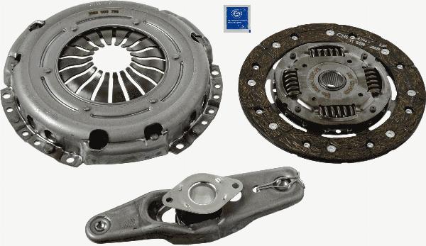 SACHS 3000 951 061 - Kit frizione www.autoricambi360.it