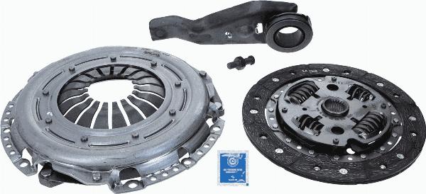 SACHS 3 000 951 009 - Kit frizione www.autoricambi360.it