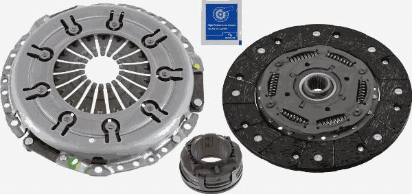 SACHS 3000 951 117 - Kit frizione www.autoricambi360.it
