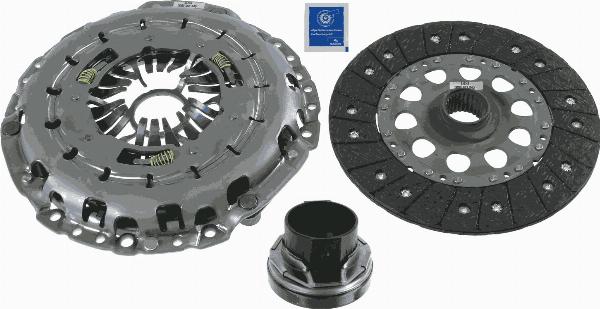 SACHS 3 000 951 845 - Kit frizione www.autoricambi360.it