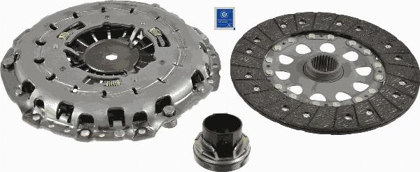 SACHS 3 000 951 846 - Kit frizione www.autoricambi360.it