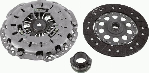 SACHS 3 000 951 857 - Kit frizione www.autoricambi360.it