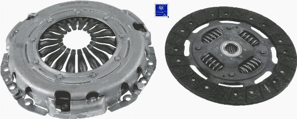 SACHS 3 000 951 395 - Kit frizione www.autoricambi360.it