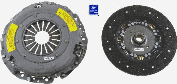 SACHS 3 000 951 342 - Kit frizione www.autoricambi360.it