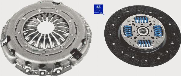 SACHS 3 000 951 319 - Kit frizione www.autoricambi360.it