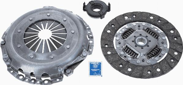 SACHS 3 000 951 255 - Kit frizione www.autoricambi360.it