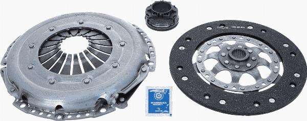 SACHS 3000 951 210 - Kit frizione www.autoricambi360.it