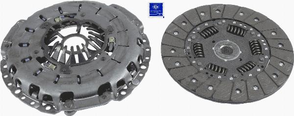 SACHS 3000 951 769 - Kit frizione www.autoricambi360.it