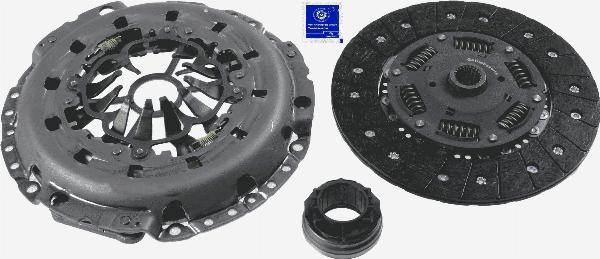SACHS 3 000 951 711 - Kit frizione www.autoricambi360.it