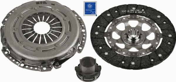 SACHS 3000 970 093 - Kit frizione www.autoricambi360.it