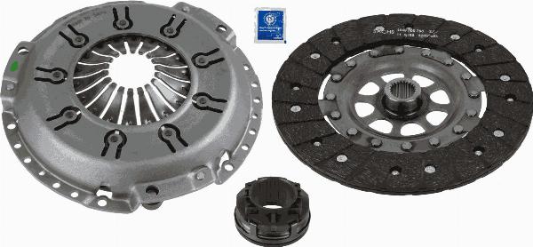 SACHS 3000 851 602 - Kit frizione www.autoricambi360.it