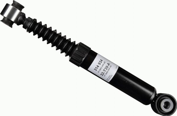 SACHS 314 934 - Ammortizzatore www.autoricambi360.it