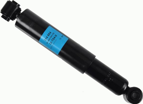 SACHS 314 884 - Ammortizzatore www.autoricambi360.it