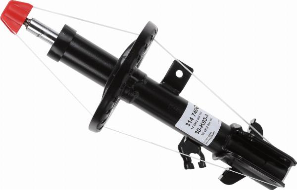 SACHS 314 740 - Ammortizzatore www.autoricambi360.it