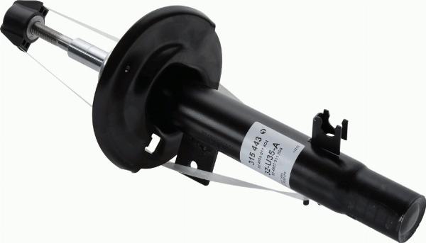 SACHS 315 443 - Ammortizzatore www.autoricambi360.it