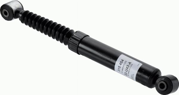 SACHS 315 454 - Ammortizzatore www.autoricambi360.it
