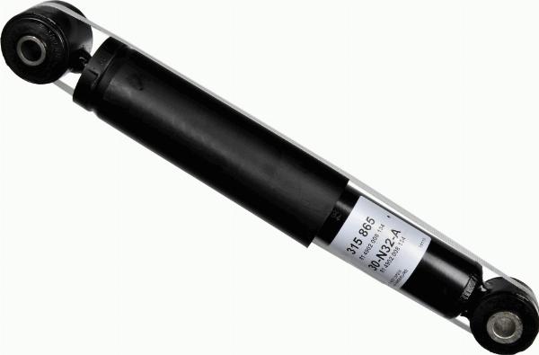 SACHS 315 865 - Ammortizzatore www.autoricambi360.it