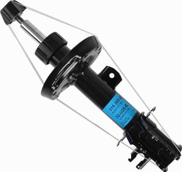 SACHS 315 365 - Ammortizzatore www.autoricambi360.it