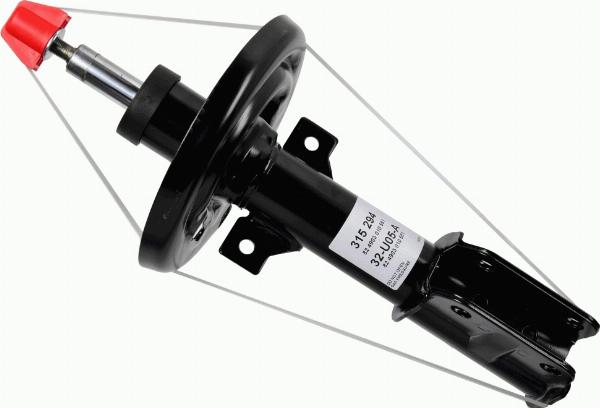 SACHS 315 294 - Ammortizzatore www.autoricambi360.it