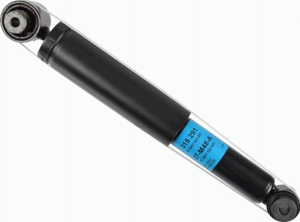 SACHS 315 291 - Ammortizzatore www.autoricambi360.it