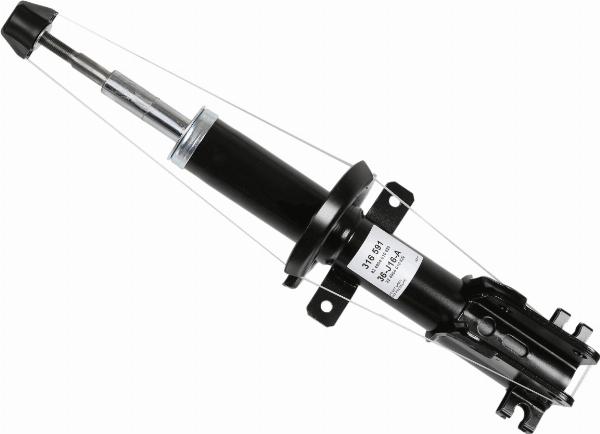 SACHS 316 591 - Ammortizzatore www.autoricambi360.it