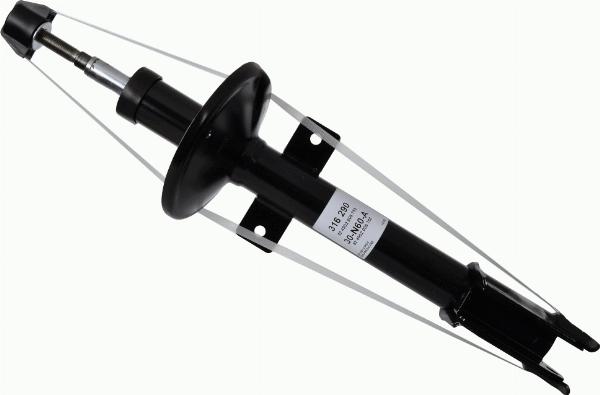 SACHS 316 290 - Ammortizzatore www.autoricambi360.it