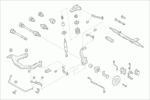 SACHS AUDI-A4B5-FS004 - Sterzo www.autoricambi360.it
