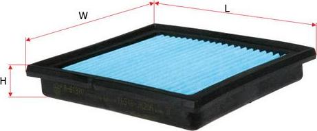 AVS Autoparts PA053 - Filtro aria www.autoricambi360.it