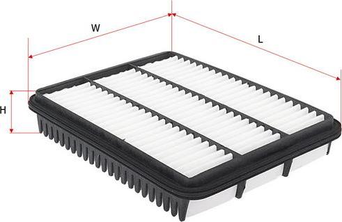 BOSCH 0 986 AF2 528 - Filtro aria www.autoricambi360.it