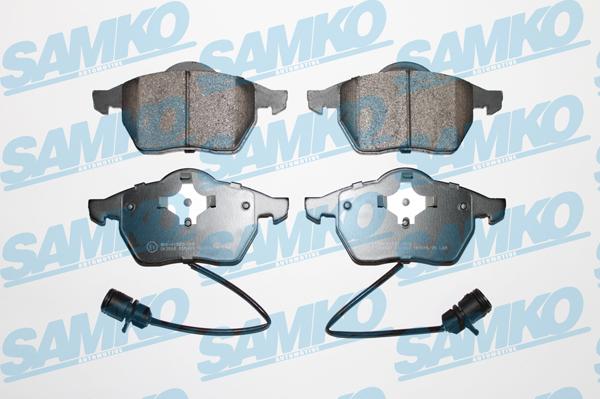Samko 5SP453 - Kit pastiglie freno, Freno a disco www.autoricambi360.it