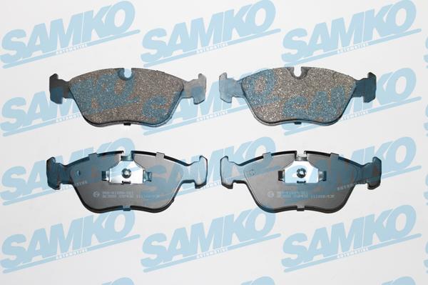 Samko 5SP436 - Kit pastiglie freno, Freno a disco www.autoricambi360.it