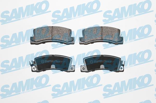 Samko 5SP514 - Kit pastiglie freno, Freno a disco www.autoricambi360.it