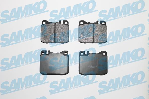 Samko 5SP572 - Kit pastiglie freno, Freno a disco www.autoricambi360.it