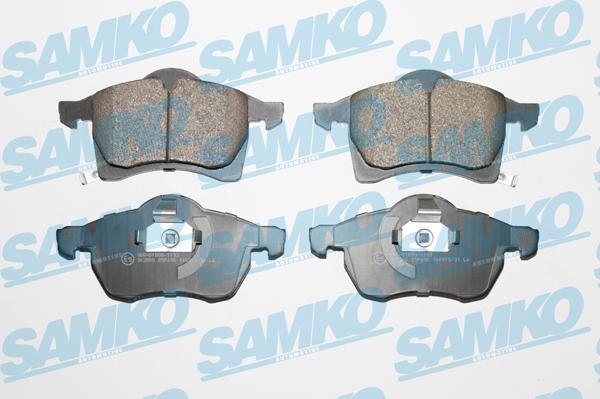Samko 5SP690 - Kit pastiglie freno, Freno a disco www.autoricambi360.it