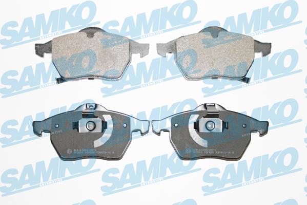 Samko 5SP689 - Kit pastiglie freno, Freno a disco www.autoricambi360.it