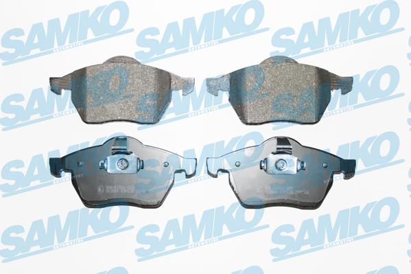 Samko 5SP635 - Kit pastiglie freno, Freno a disco www.autoricambi360.it