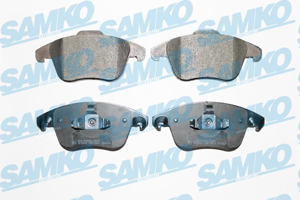Samko 5SP1903 - Kit pastiglie freno, Freno a disco www.autoricambi360.it