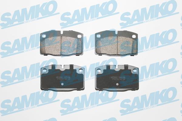 Samko 5SP190 - Kit pastiglie freno, Freno a disco www.autoricambi360.it