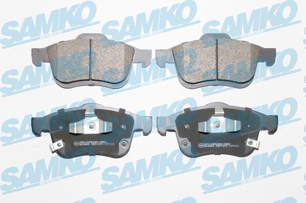 Samko 5SP1974 - Kit pastiglie freno, Freno a disco www.autoricambi360.it