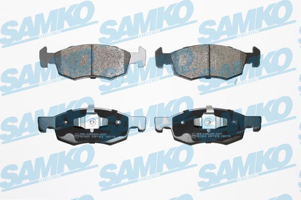 Samko 5SP1976 - Kit pastiglie freno, Freno a disco www.autoricambi360.it