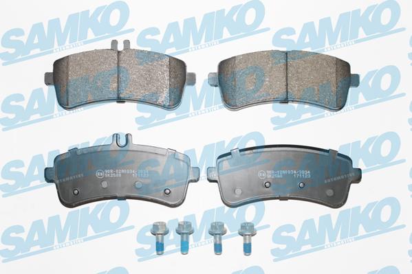 Samko 5SP1970 - Kit pastiglie freno, Freno a disco www.autoricambi360.it